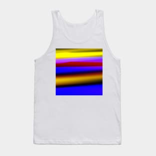 yellow blue green abstract texture Tank Top